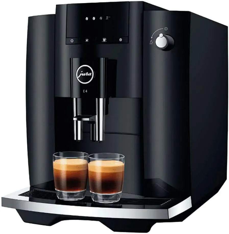 Jura Machine, Schwarz, Automatic, E4 Piano Black Automatic Coffee Machine