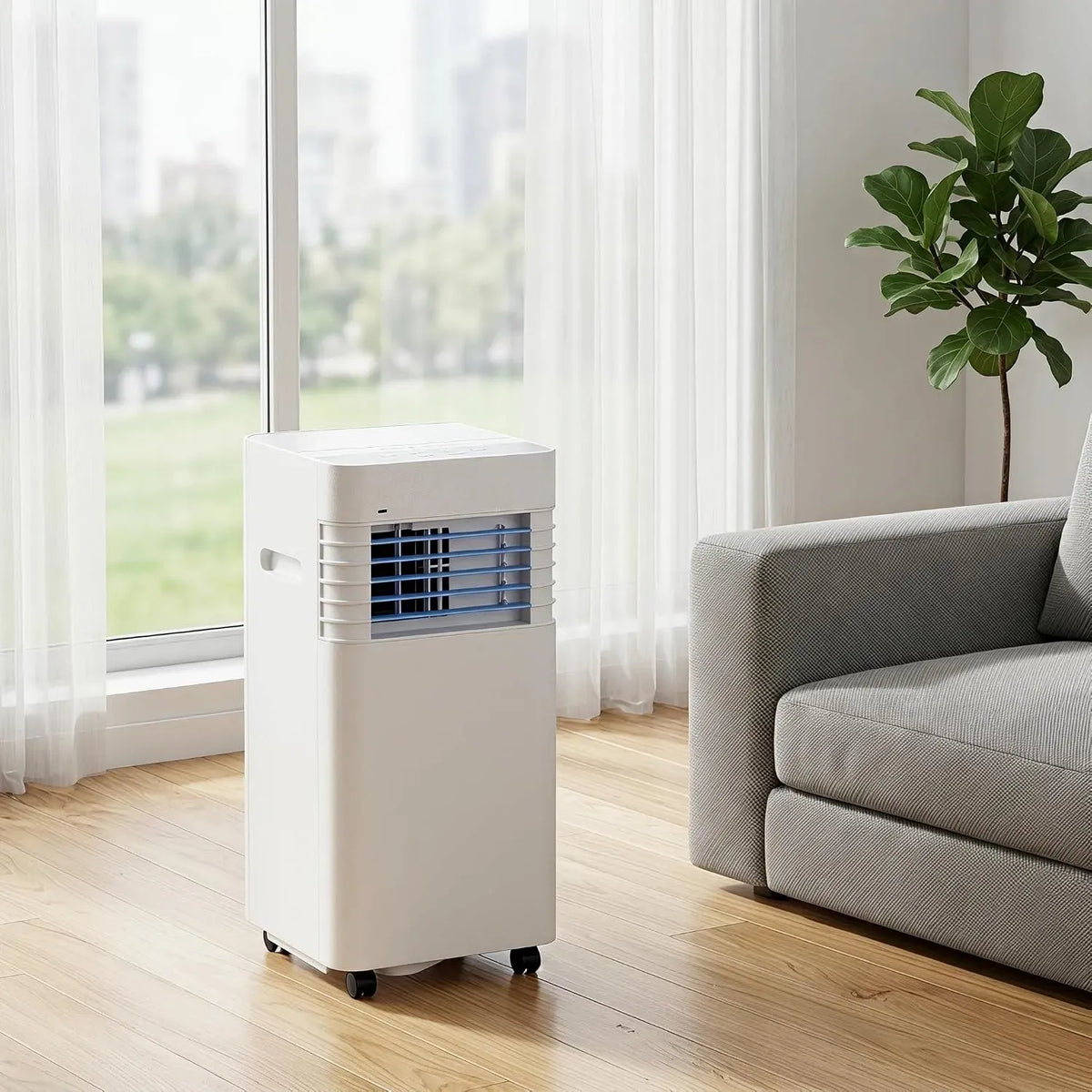 Klimaanlage, Tragbare 14000BTU 24h, Timer, Klimagerät