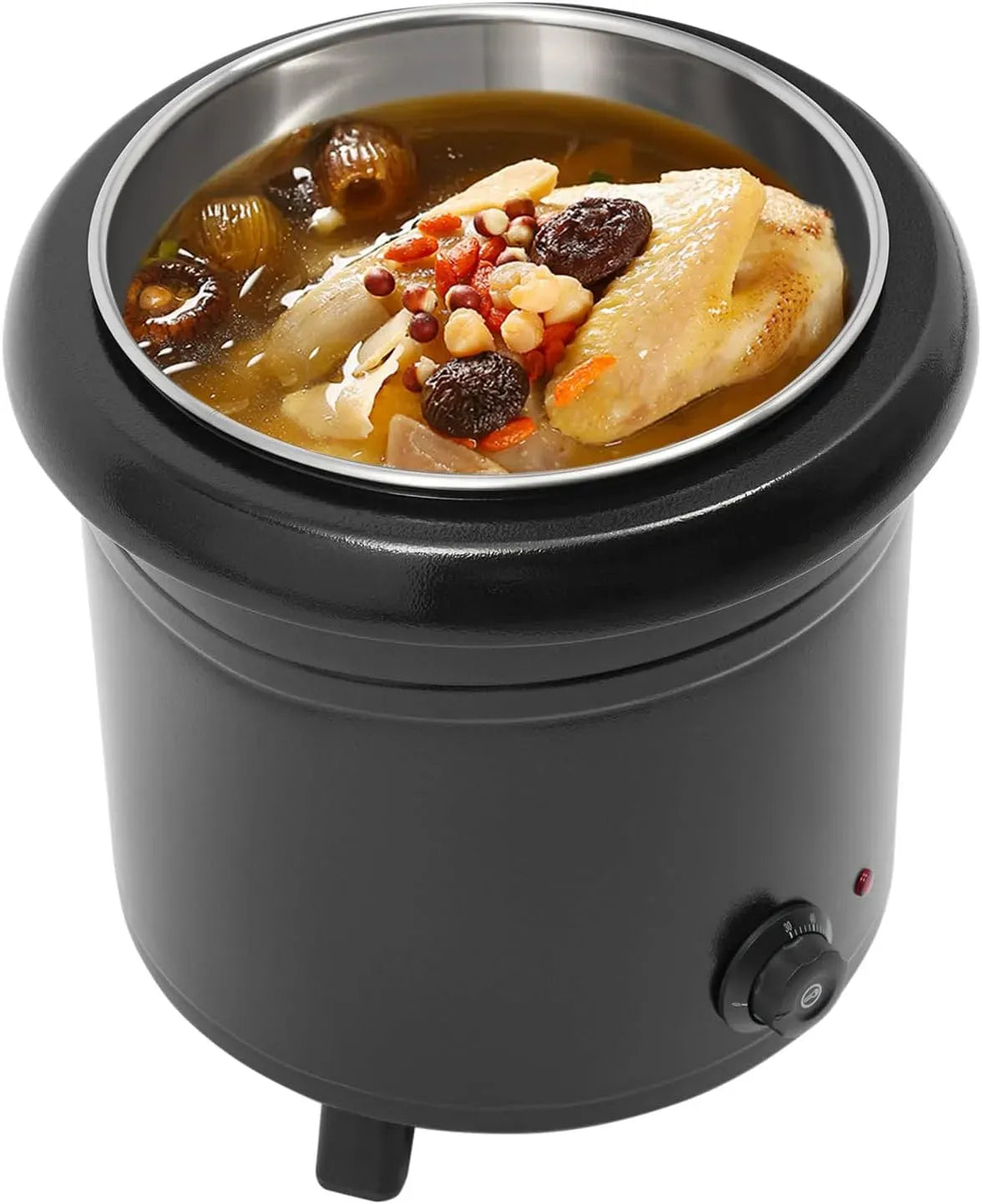 Glühweinkocher, Speisewärmer, Buffetwärmer, 13 L, 400 W, gewerblich, Restaurant, Edelstahl, Wärmefunktion, für Partys Hochzeiten Bankette