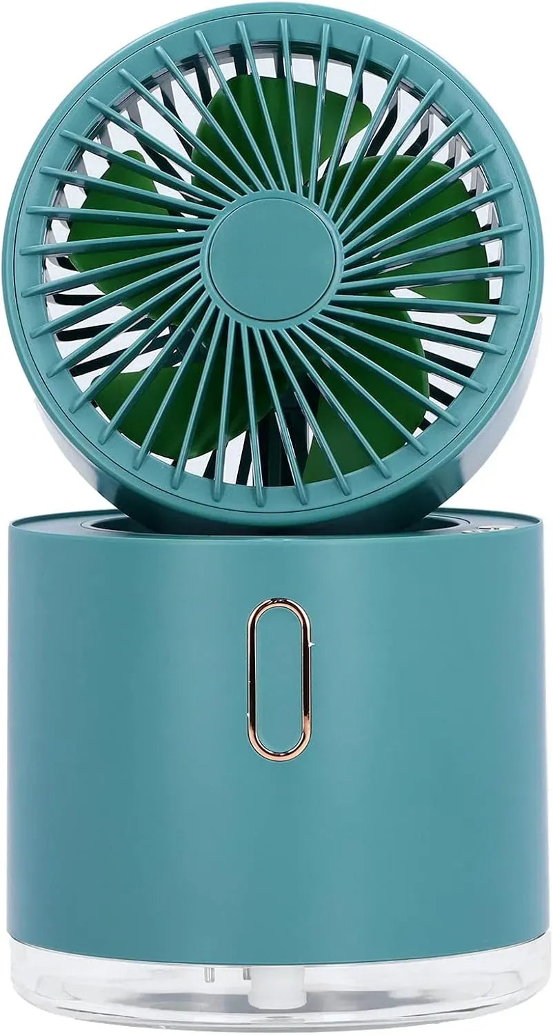Ventilator 300-ml-Wassertank, tragbar, großer Wassertank, USB, Wiederaufladbarer