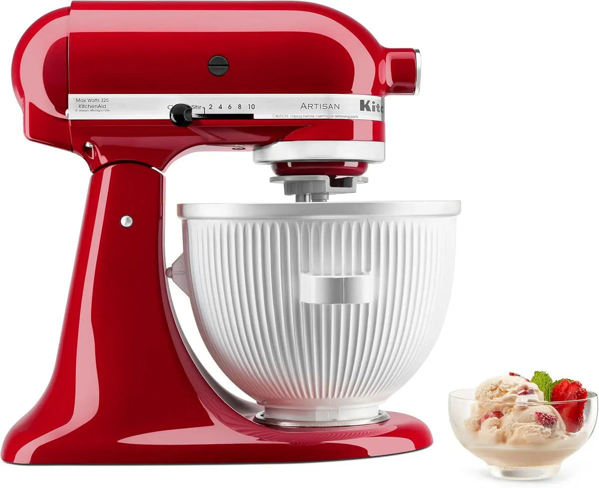 KitchenAid Standmixer, Küchenmixer, Speiseeismaschine, KSMICM Eismaschine für ausgewählte Standmixer