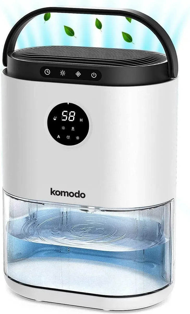 Luftentfeuchter, 20 L, 800ml, 20L Pro Tag, Raumentfeuchter, Komodo Luftentfeuchter Humi S