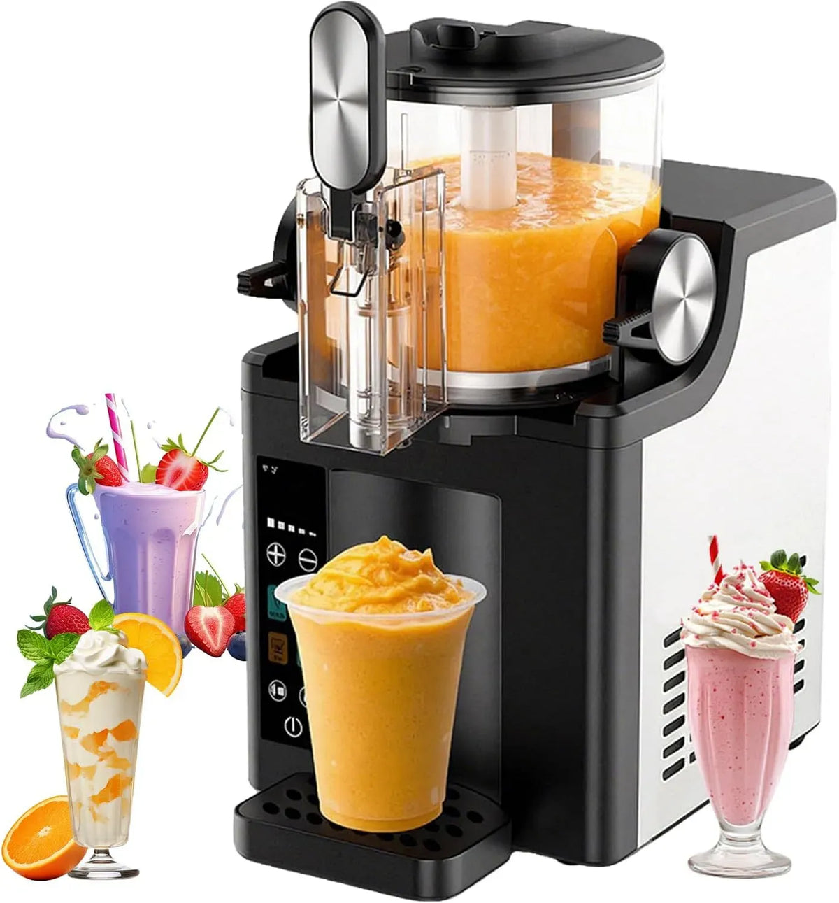 Slush-EIS-Maschine, Getränkezubereiter, Slush-Eisbereiter, 220 W, für den privaten und gewerblichen Gebrauch