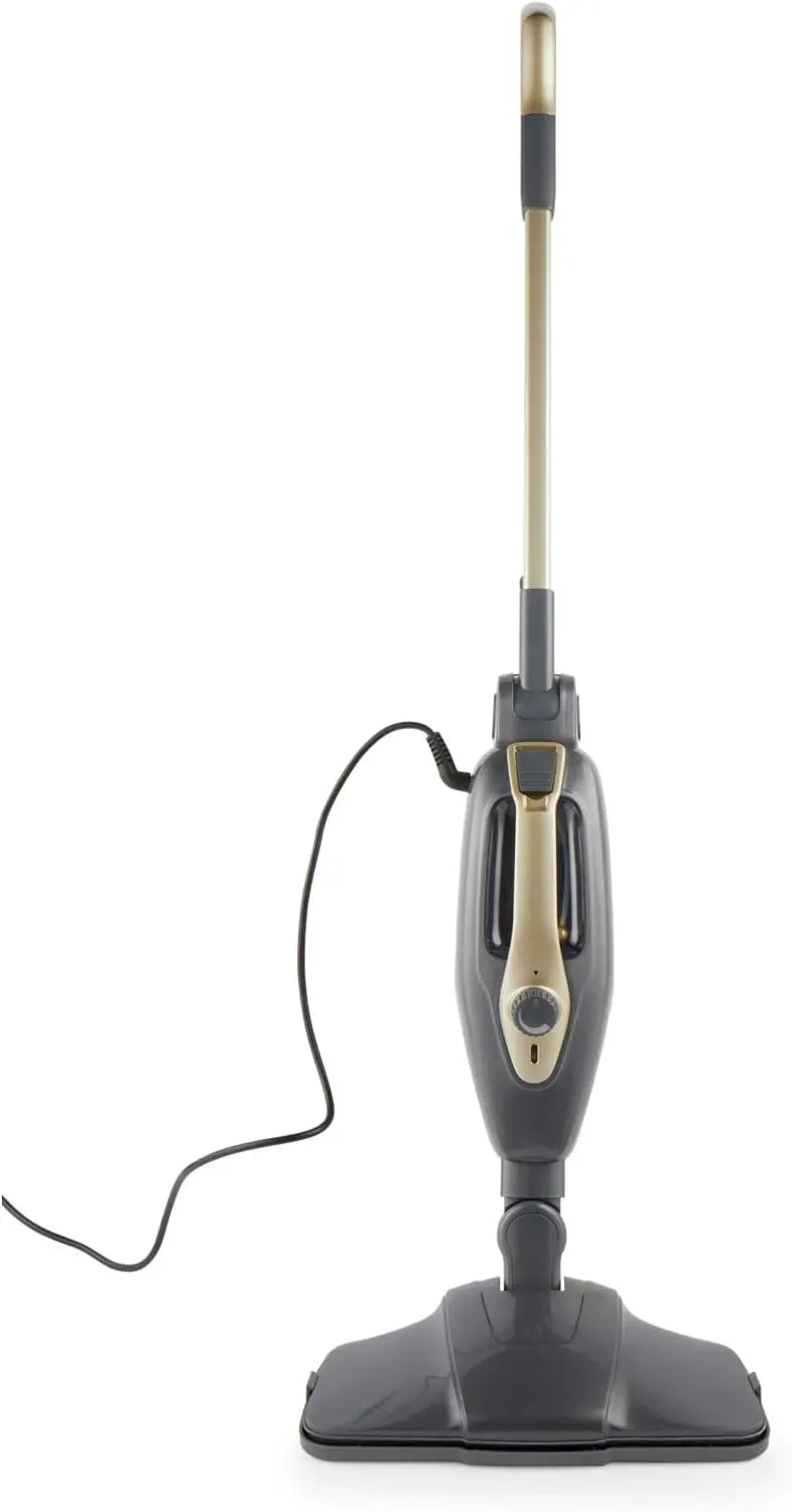 Dampfreiniger, 1300 W, Beldray BEL01732TTVDE, Multifunktion, Einsatz auf Böden, in Küche, Auto und an Fenstern, Flexi-Scharnier, 350 ml