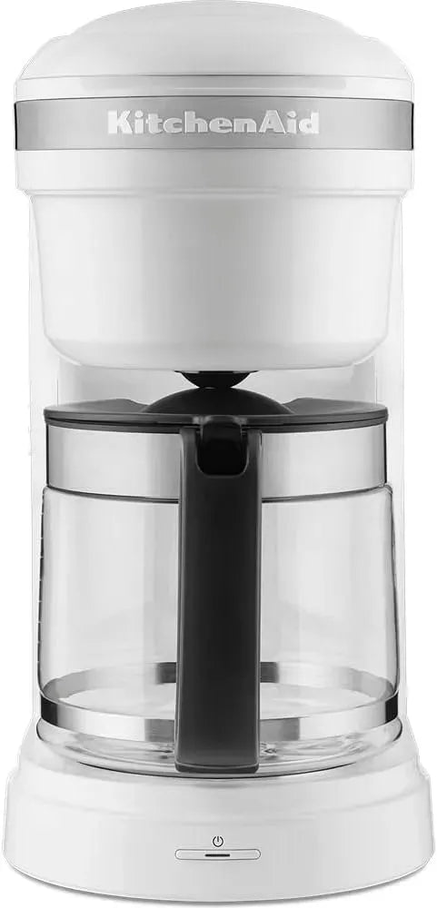 KitchenAid 5KCM1208EWH Kaffeemaschine, Weiß, Kaffeebereiter