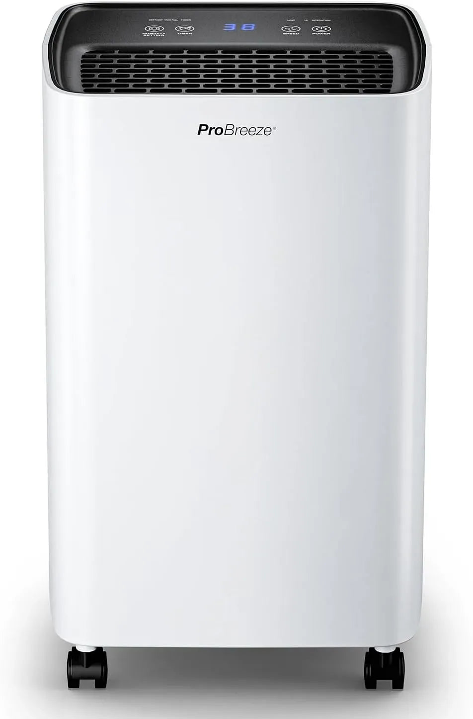 Wäschetrockner 24h, 12 L, Timer, großer Wassertank, ProBreeze Luftentfeuchter 12L in Entfeuchtungsleistung