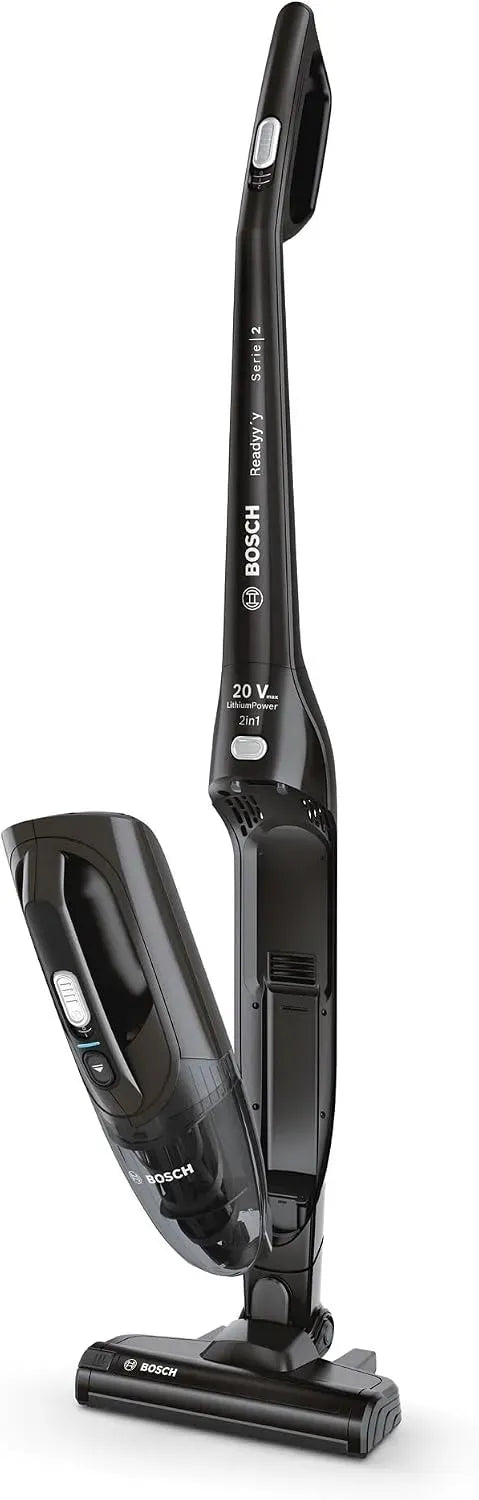 Bosch Serie 2 BBHF220 Staubsauger, freistehend, Schwarz, in1 Lösung mit abnehmbarem Handgerät