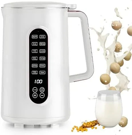 Sojamilchbereiter, Nussmilchmaschine, Warmhaltefunktion, Edelstahl, Wärmefunktion, für den Heimgebrauch