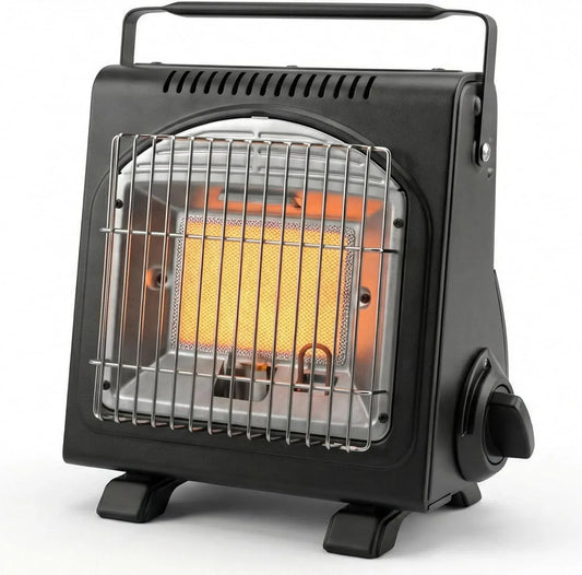 Heizstrahler, Zeltheizung, Gasheizung, 1,7 kW, Outdoor, Camping, Wärmefunktion, für Outdoor, IMEX