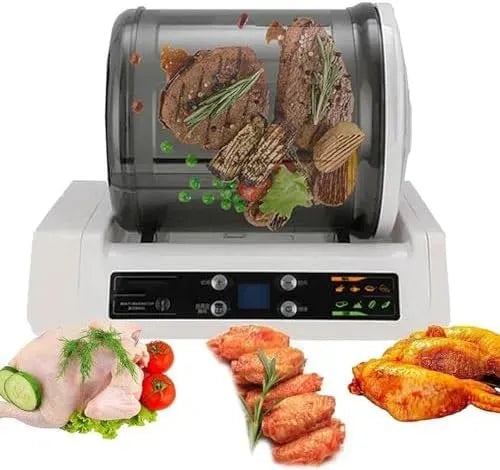 automatische Abschaltung, Vakuum-Marinator, 7 l Fassungsvermögen, ideal zum Einlegen und Marinieren zu Hause, verbessert den Geschmack von Fleisch und