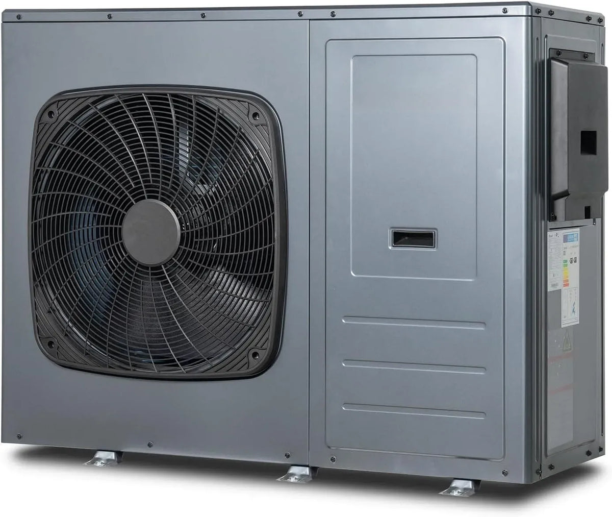 Luft-Wasser-Wärmepumpe, SMETA 3-in-1 R290, WLAN, Heizen Kühlen 75°C Warmwasser wärmepumpe, 8kW Monoblock Wärmepumpe