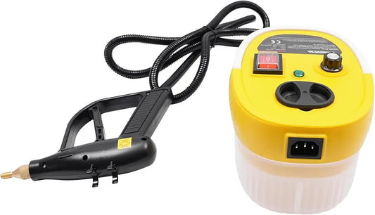Dampfreiniger, 2500 W, Druckdampf, tragbar, Einsatz auf Böden, in Küche, Auto und an Fenstern, 1*Große Borstenbürste, 1*Stahlbürste, 1*Borstenbürste