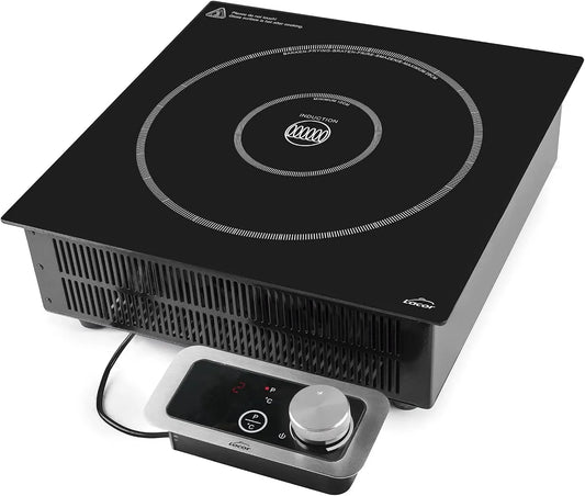 IPX3-System Durchmesser, 12 cm, 3500 W, 28 cm, tragbar, gewerblich, Schwarz, für Durchmesser zwischen Ø 12 cm und Ø 28 cm
