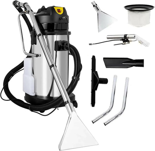3-in-1+Tragbarer Reinigungsgerät, Nasssauger, 20 L, 30 L, Kunststoff, für Haushalt Gewerbe Teppiche Böden Sofas 30L