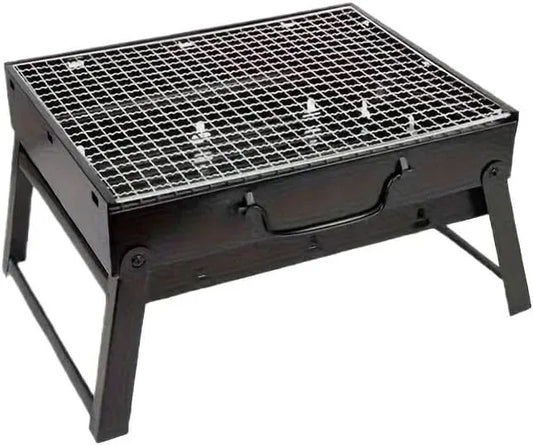 Mini-BBQ-Holzkohlegrill, tragbar, Edelstahl, Tragbares Werkzeugset Aus Edelstahl