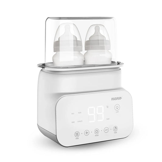 5-in-1 Flaschenwärmer, elektrisches Sterilisationsgerät, Auftaufunktion, Wärmefunktion, für Babyflaschen, NENO