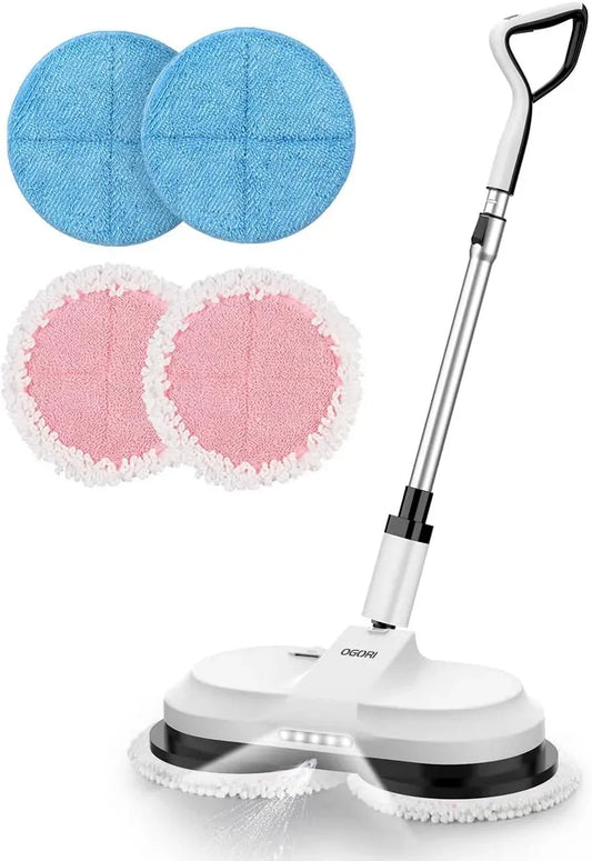 Poliermaschine, 300 ml, LED-Beleuchtung, großer Wassertank, kabellos, Stand- und Wandmontage, OGORI