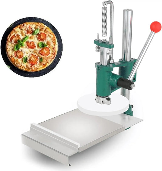 Nudelmaschine, Nudelbereiter, Pizza, Edelstahl, Hand-pizzateig-abflachungspresse, Pizzakuchen-krustenpresse, Size:22mm