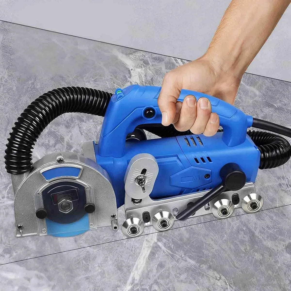 2-in-1 Fugenreiniger, Fugenfräse, 1200 W, für Fliesen, PixCy