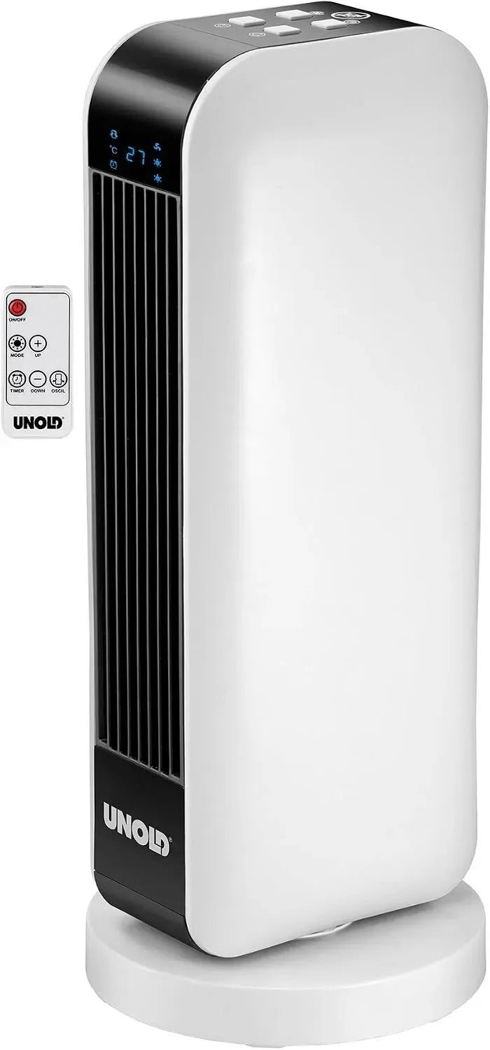 Elektroheizung 8-Stunden-Time, 2000 W, 10 bis 35 °C, LED Display, 70° oszillierend