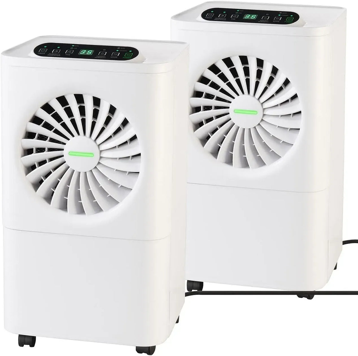 Luftreiniger, Sichler 2er-Set 2in1-Luftentfeuchter, Timer