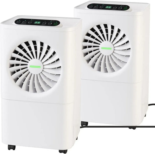 Luftreiniger, Sichler 2er-Set 2in1-Luftentfeuchter, Timer