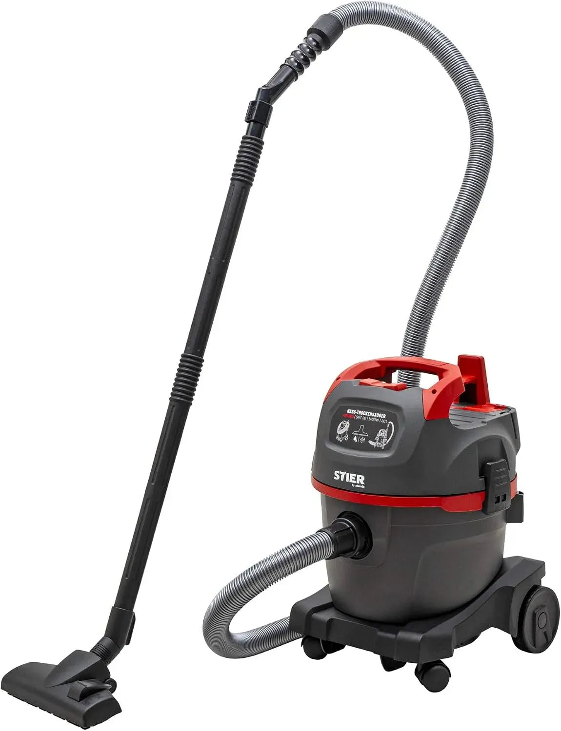 Gerätezubehör, 20 L, 1400 W, STIER SNT-20, USB, 8m Kabel