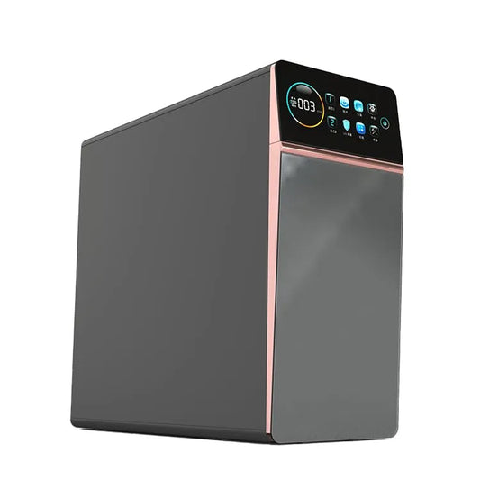 Küchenarmatur RW270, Edelstahl, VIESTA® Umkehrosmose-Wasserfilter 1000 GPD, UV-LED im Auslauf