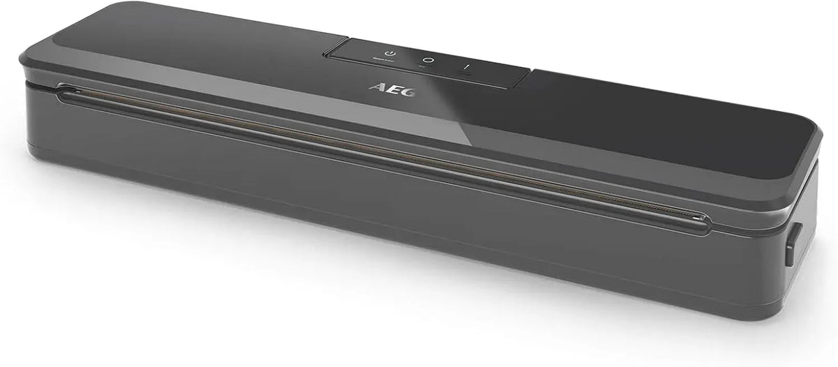 AEG VS4-1-4AG Vakuumiergerät, Vakuumierer für Lebensmittel, 30 cm, leise, Grau