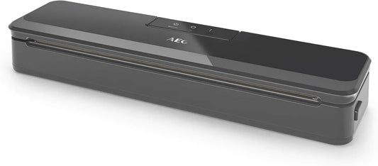 AEG VS4-1-4AG Vakuumiergerät, Vakuumierer für Lebensmittel, 30 cm, leise, Grau