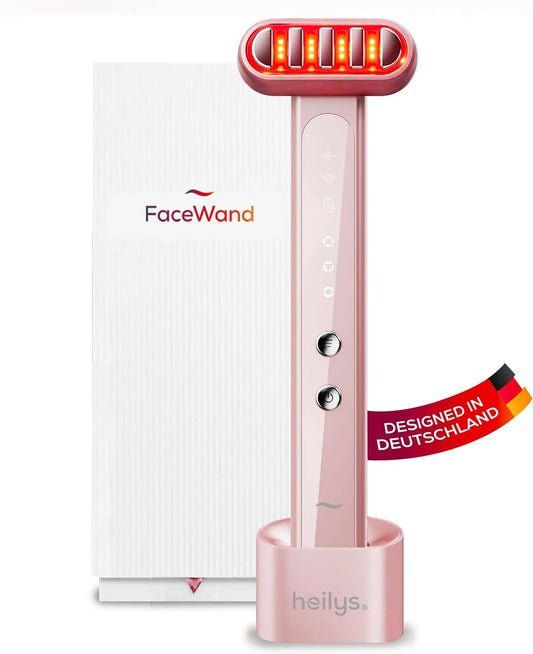Rotlichtlampe, 465 nm, 630 nm, Wärmefunktion, kabellos