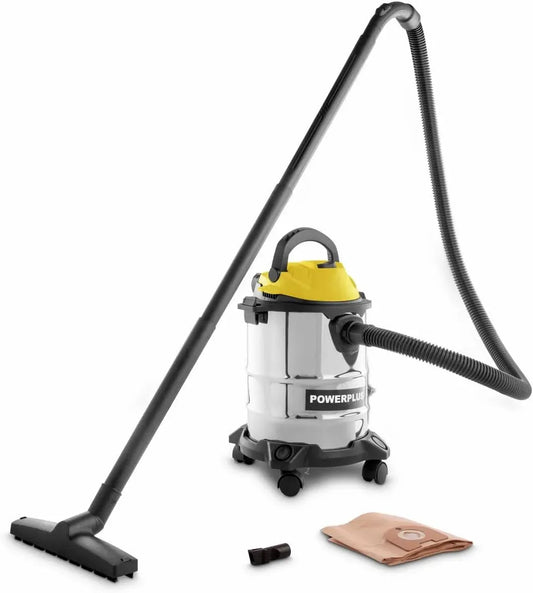 POWX322-1000W Industriesauger, Trockensauger, 15 L, 1000 W, für Küche, POWERPLUS