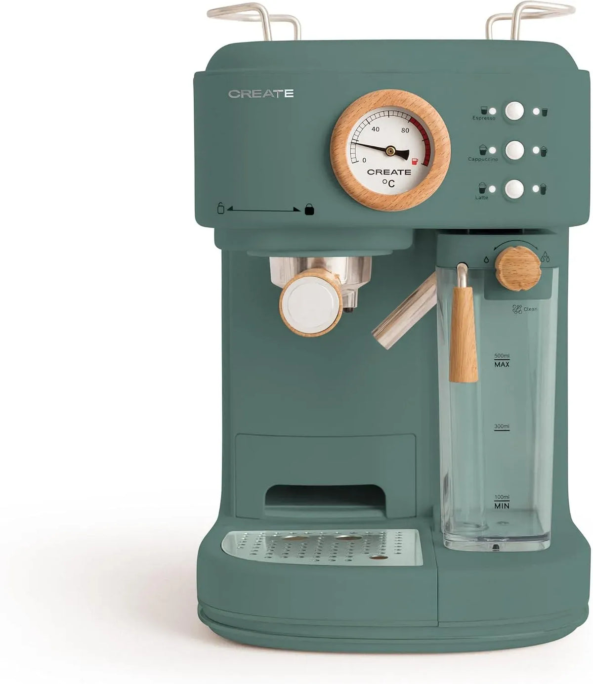 Sage Kaffeemaschine, 1.5 L, 1250 W, Grün, Fassungsvermögen 1