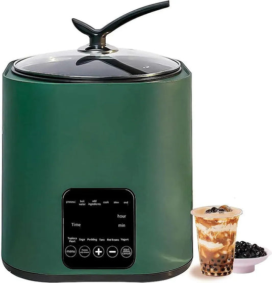 Kommerzielle Maschine, Milchtee-Boba-Topfkocher, Milchtee-Perlenbereiter, Perlentopf, 9 L, 1300 W, gewerblich