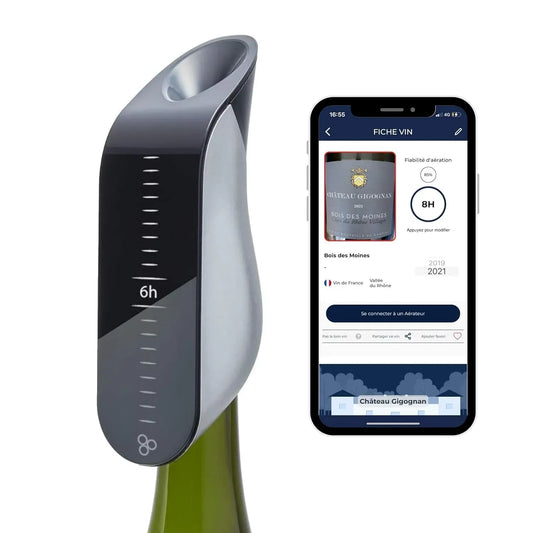 Gerätezubehör, AVEINE, USB, Box mit 1 Weindekanter Weinausgiesser, 1 USB-Kabel, 1 Ladestation, 1 Schutzbeutel