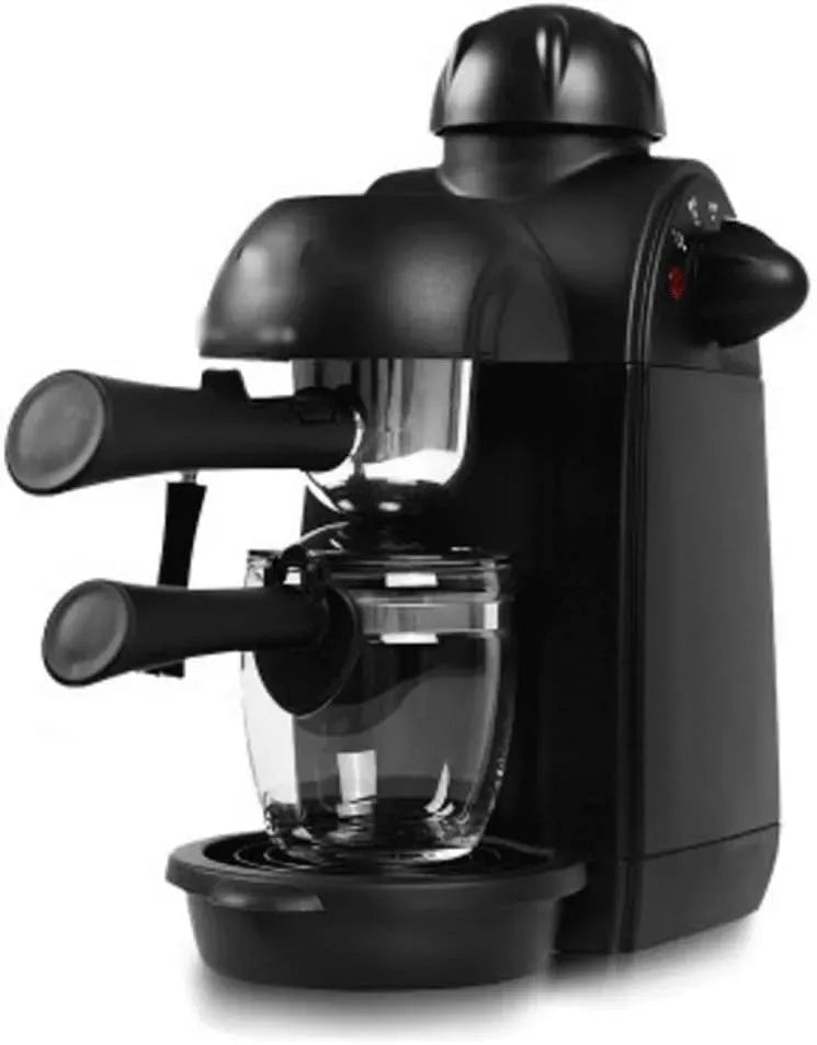Espressomaschine, Dampf, die schäumende Haushaltskaffeemaschine dämpft Needed