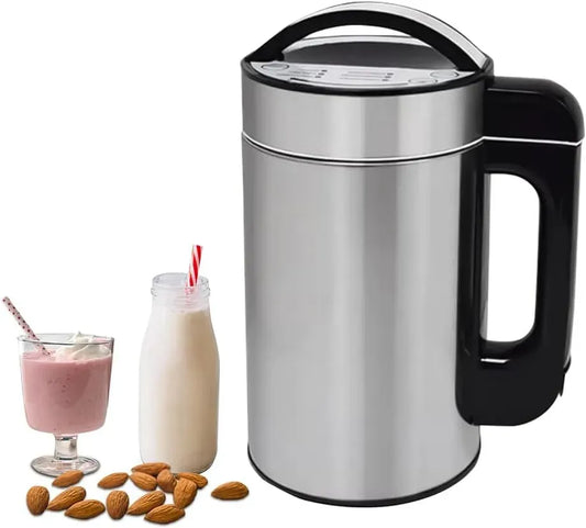 Pflanzenmilchbereiter, Sojamilchbereiter, Nussmilchbereiter, Suppenbereiter, 1.5 L, 800 W, Touch-Bedienung, Wärmefunktion, für Porridge & Säfte