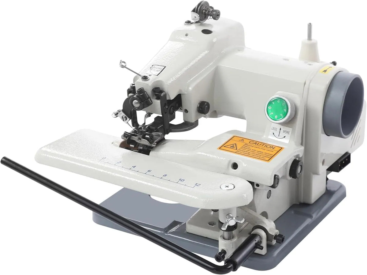 Blindstich-Nähmaschine, Haushaltsnähmaschine, Blindstichmaschine, Schneider, elektrische Nähmaschine, 100 W, 1200 Stiche, tragbar