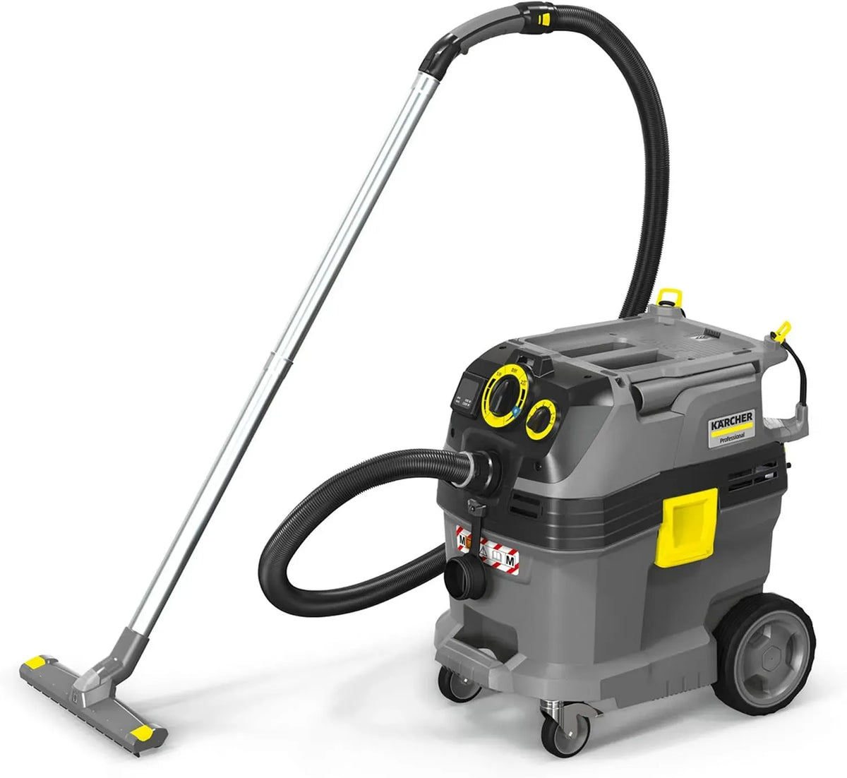 Kärcher NT 30 Kunststoffbehälter, Flachfaltenfilter, Gerätesteckdose, Trockensauger, 30 L, 1380 W, 4 m, 360 mm