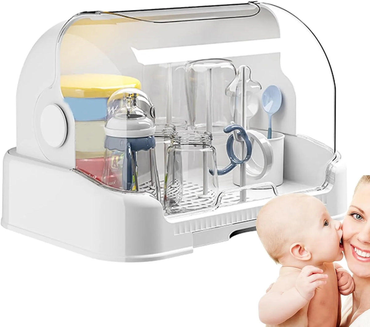 Babyflaschen-Trockenregal, Babyflaschenhalter, Sauger, für Flaschen