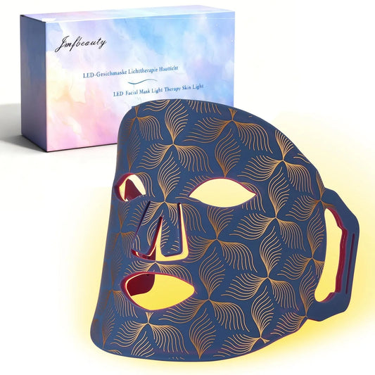 Gesichtsmaske Gesicht Maske Rot-Grün-Blau, LED