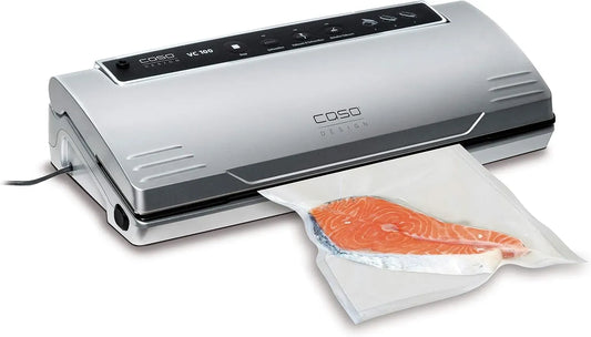 Caso VC100 Vakuumiergerät, Vakuumierer, Vakuumierer für Lebensmittel, 30cm, 30 cm, Garten Test