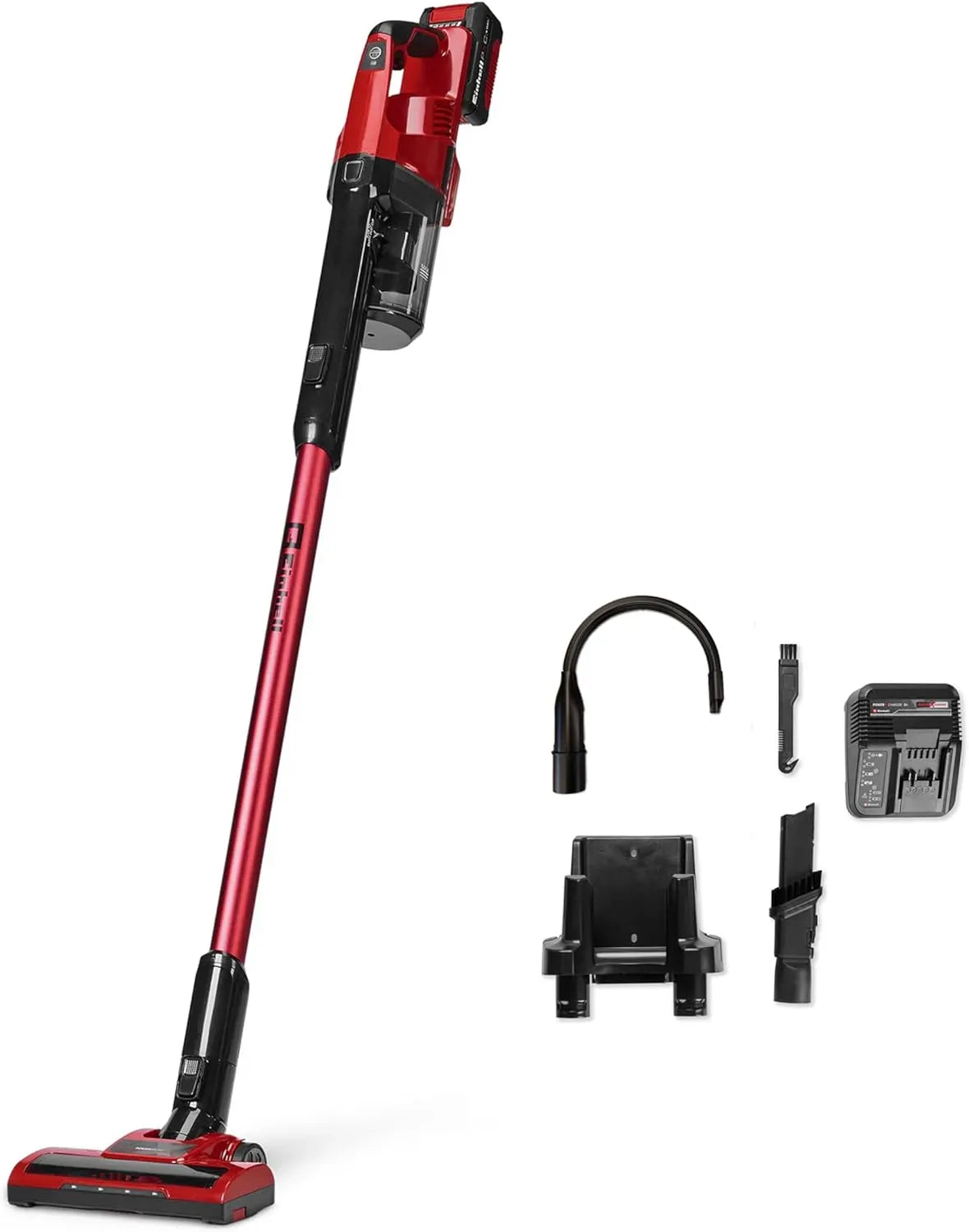 Einhell SV 18 Staubsauger, 1x4,0Ah, elektrisches Staubsauggerät, Akku-Stielstaubsauger TE- Li 1x4,0Ah