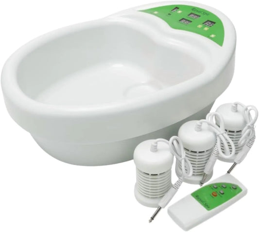 Fußelektrolysebad, Royal Spa, mit 3 Spulen, Fußbad, Fußwanne