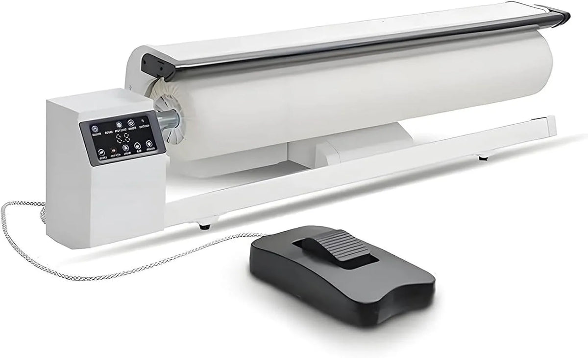 Zoll-Gewerbe-Walzenbügelmaschine, Rotationsdampfpresse, 2950 W, gewerblich, für Hotelwäsche