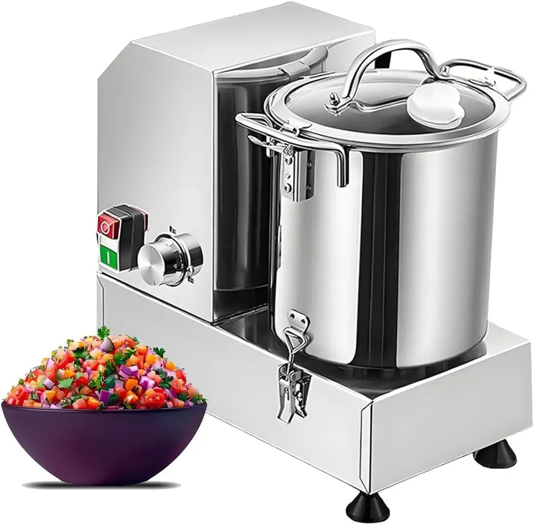 Küchenmaschine L/9 L/15, 15 L, 1800 W, Edelstahl, 2800 U/Min, Obst Und Fleisch 5L, 1800 W Elektrischer Gemüseschneider