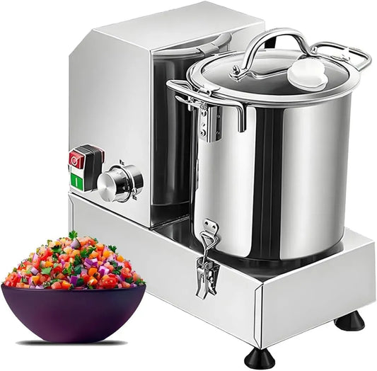Küchenmaschine L/9 L/15, 15 L, 1800 W, Edelstahl, 2800 U/Min, Obst Und Fleisch 5L, 1800 W Elektrischer Gemüseschneider