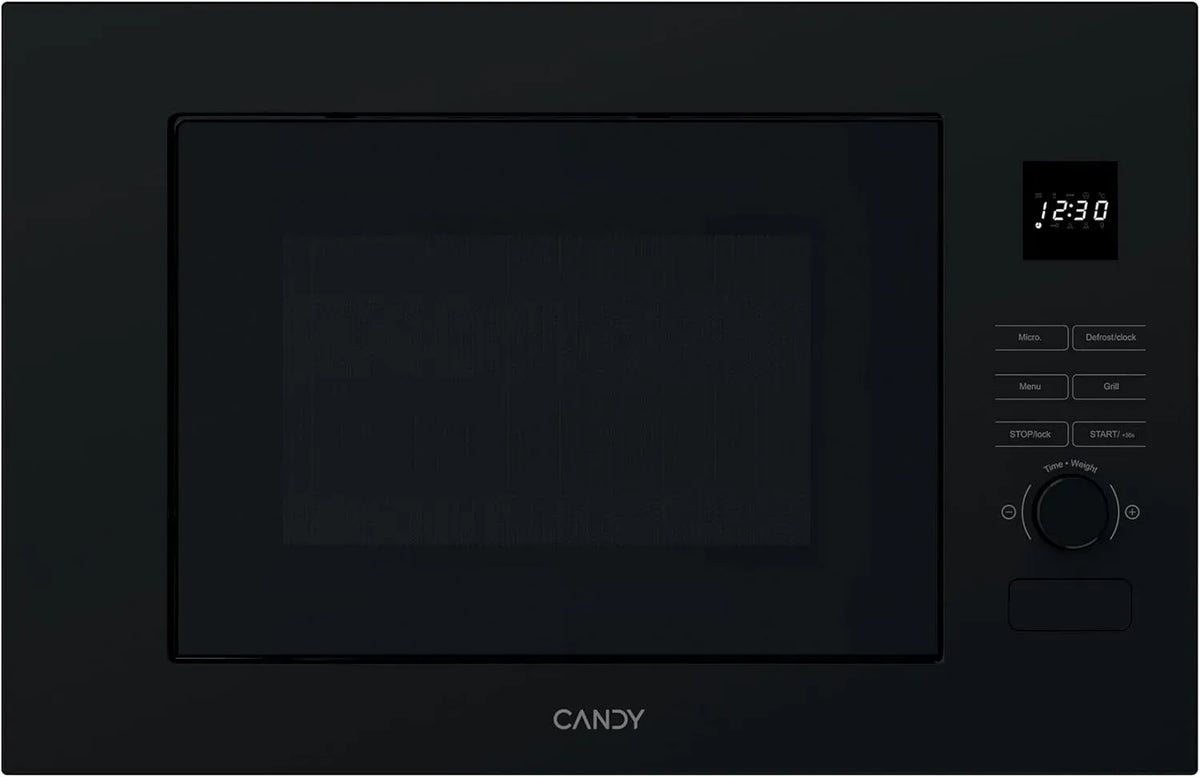 Candy CA38FL7N20WXB Mikrowelle, 27 cm, 20 L, 750 W, 1000 W, Grill, Kindersicherung, Auftaufunktion, Edelstahl, Mikrowellenofen, 8 Autos