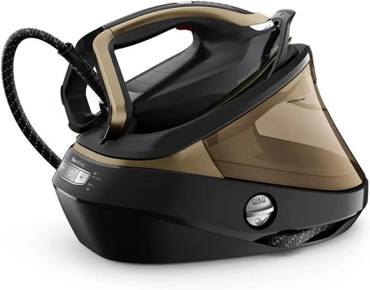 Tefal GV9820 9-Bar-Druck Dampfbügelstation, LED-Leuchte, Bügeleisen, elektrisches Bügeleisen, 180 g, 750 g, Schwarz