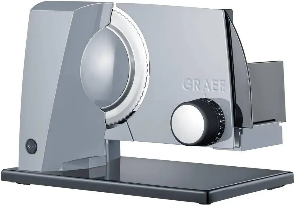 GRAEF S 11050 Grey Slicer, Electric 170 W Metal Black, Slicers, 343 mm, 237 mm, 252 mm, 2.33 KG